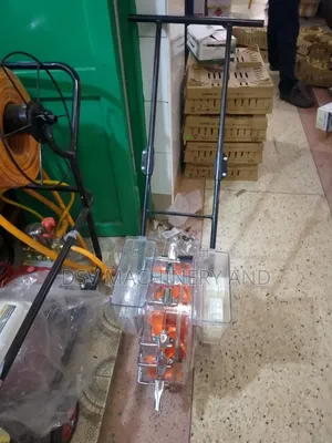 Double Seeds and Fertilizer Roller Hand Push Planter