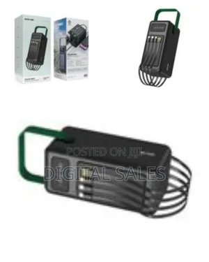 Green Lion Multi-Cable Power Bank With Carry Handle