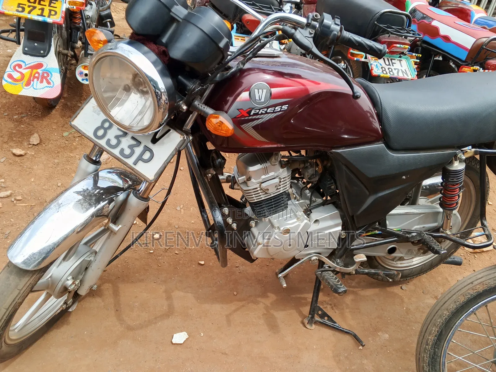 Haojue DK125 2020 Red