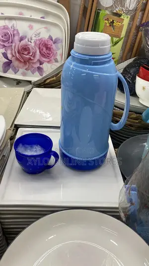 1 Liter Vaccum Flask Blue
