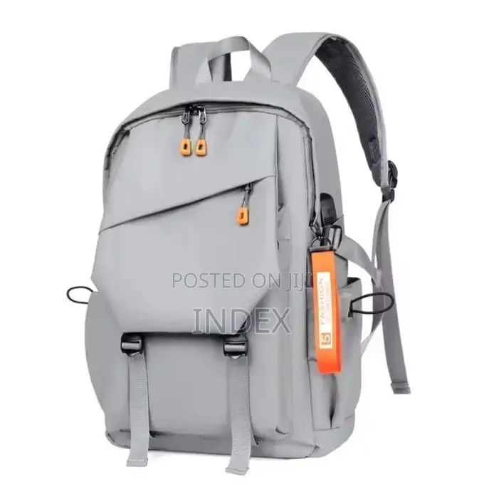 Multi Pocket Neutral Backpack