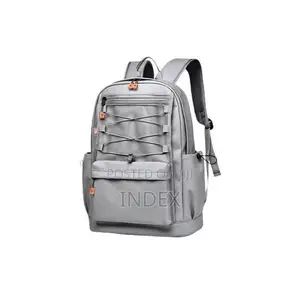 Well Designed Waterproof Backpack With Usb Port-Black /Grey
