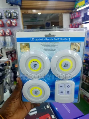 Led Lights With a Remote Control.