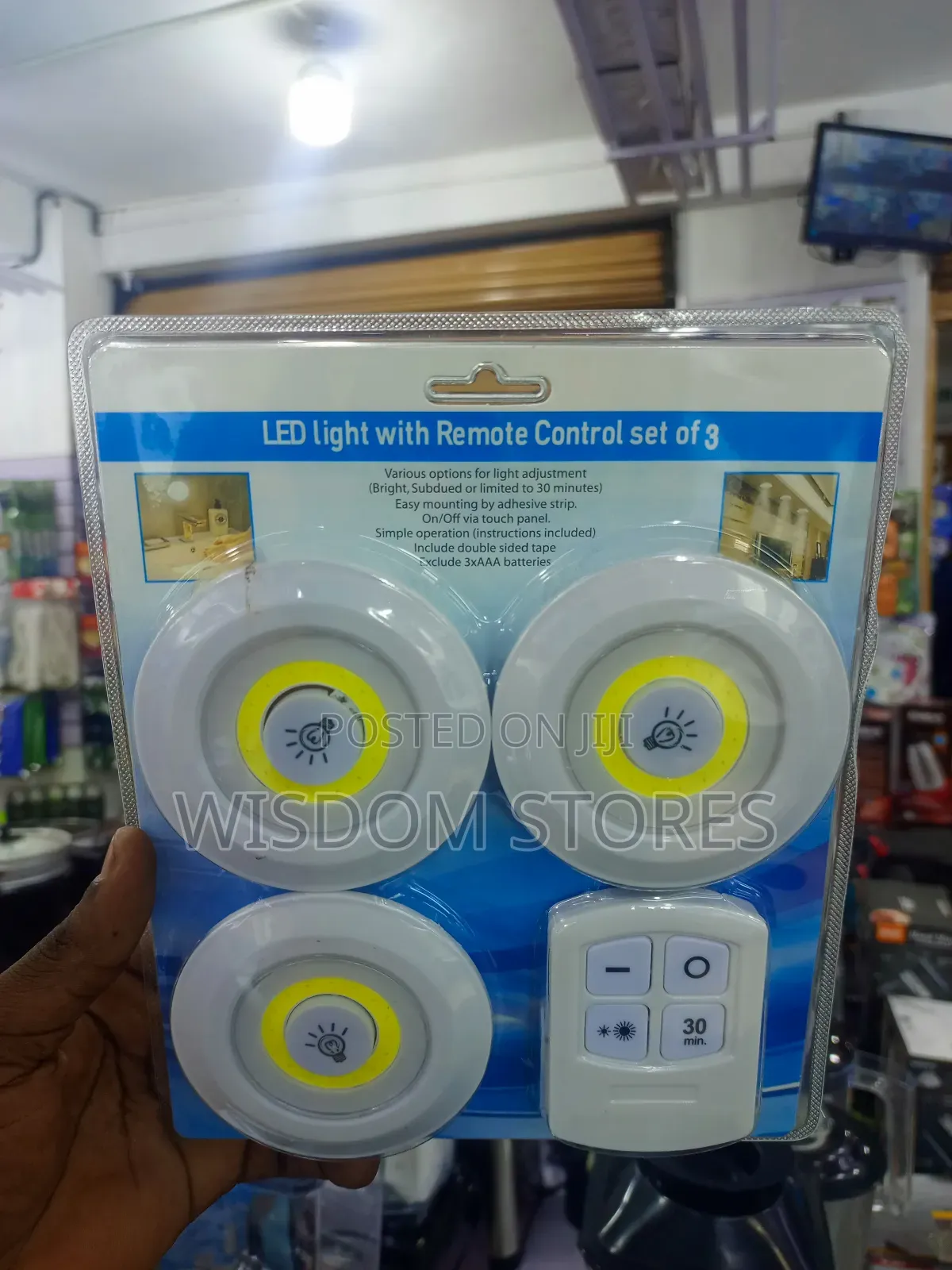 Led Lights With a Remote Control.