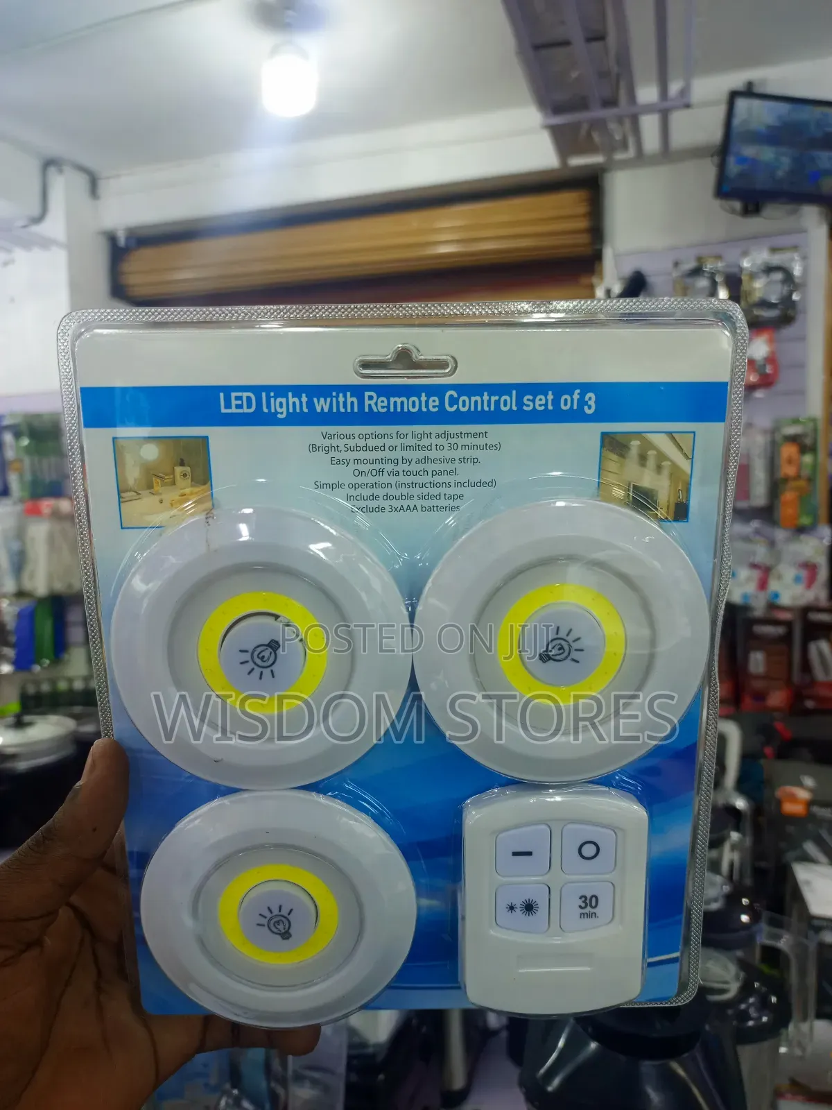 Led Lights With a Remote Control.