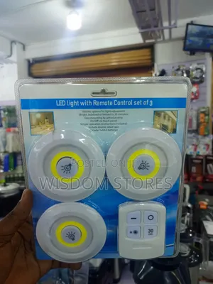Led Lights With a Remote Control.