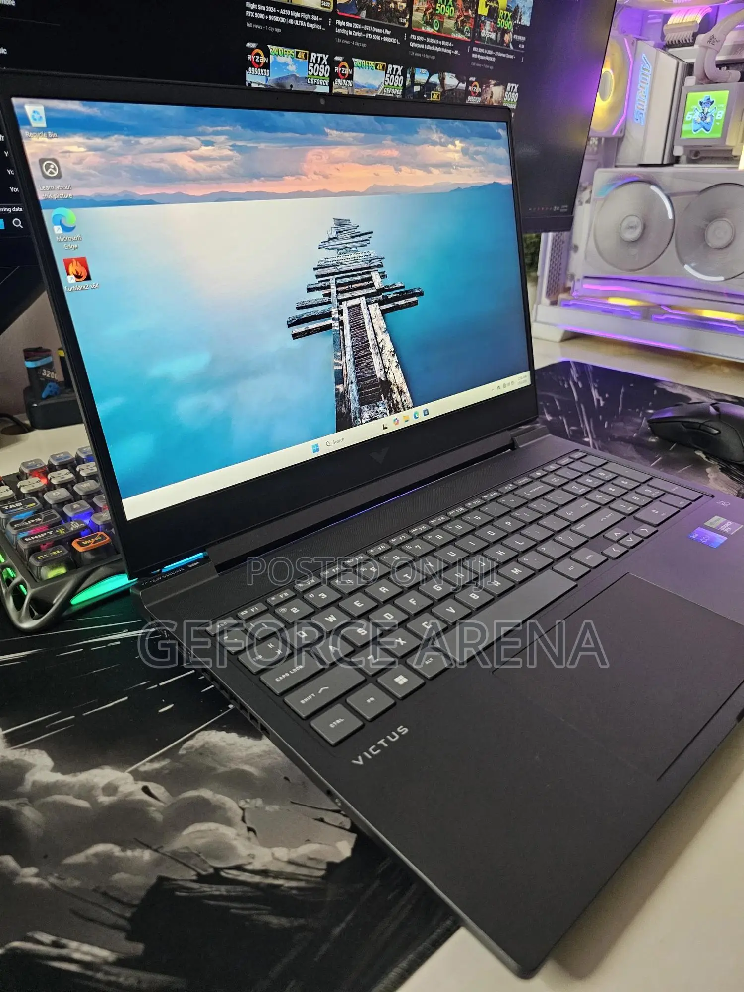 New Laptop HP Victus 16 32GB Intel Core I7 SSD 1T
