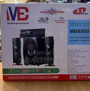 Vb Mb6505 3.1 X-Bass Hi-Fi Multimedia Speaker System