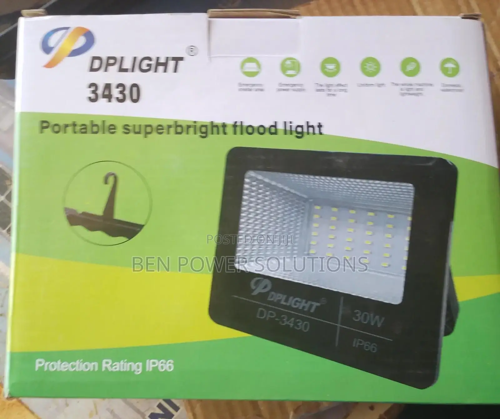 Dp Light Rechargeable Flood Light