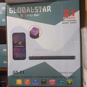 Globalstar Gs-F1 2.1 Channel Hi-Fi Multimedia Speaker System.