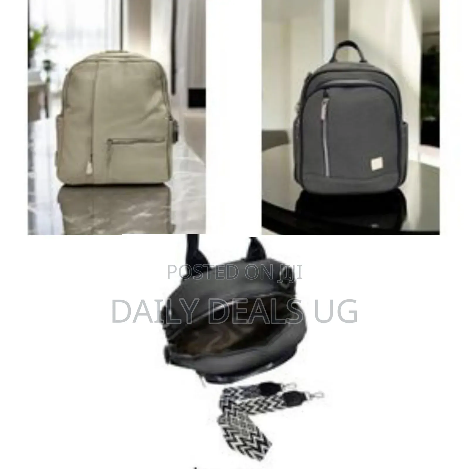 Women's Leisure Backpack High-Quality Solid Color Shoulder Bag