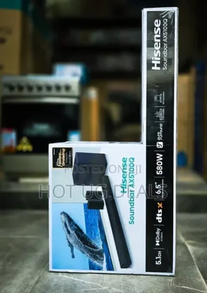 Hisense 5.1 Ch 580w Soundbar / Sound Bar With Dolby Atmos Ax5100q