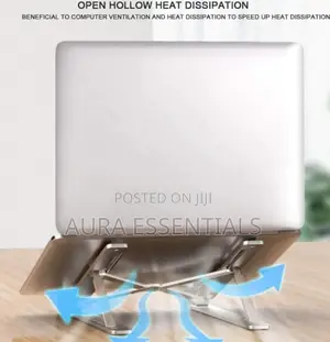 Portable, Adjustable, and Foldable Aluminum Laptop Stand