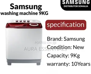 Samsung 9kg Twin Tub Washing Machine