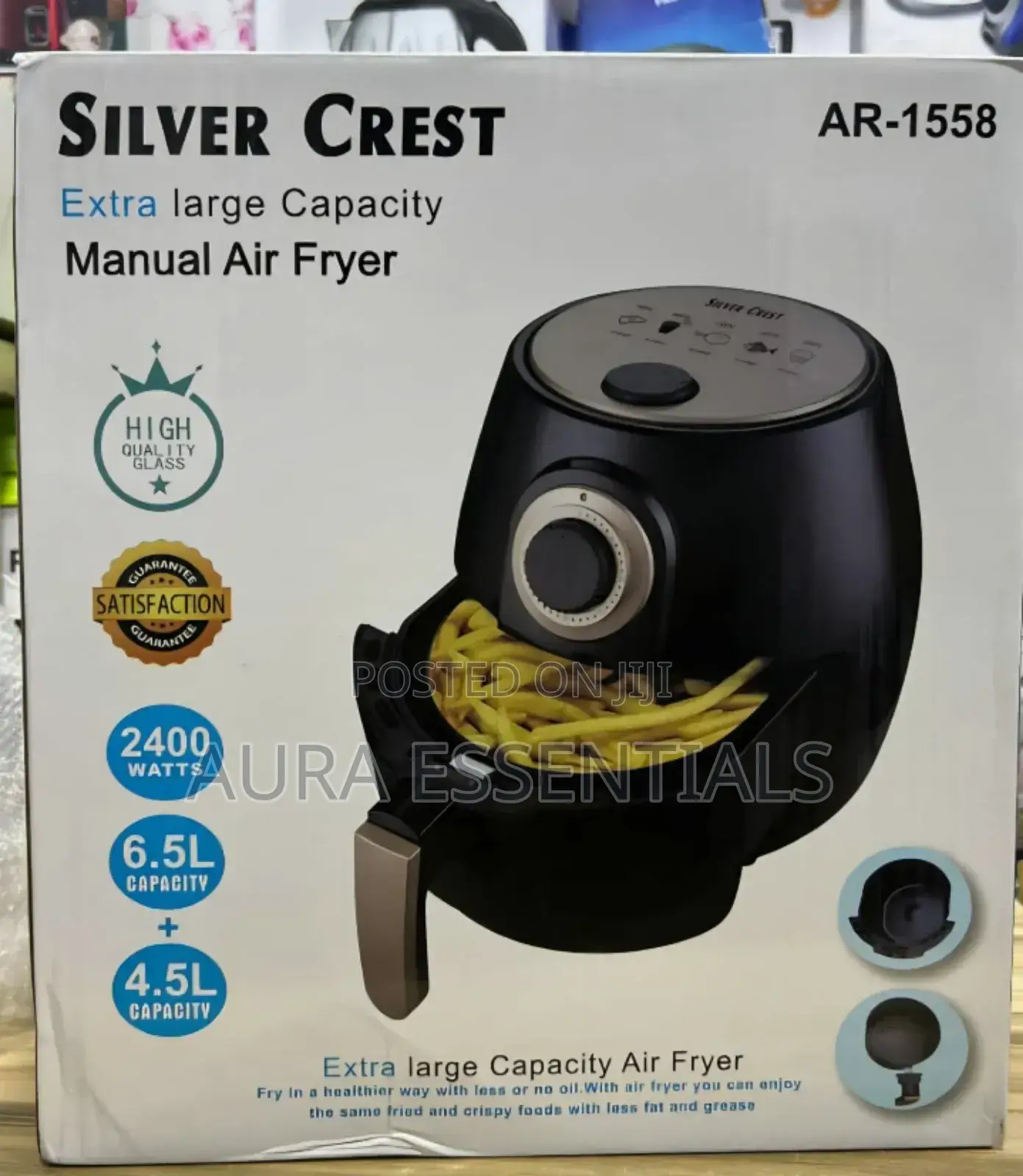 6 Litres Silvercrest Air Fryer at 