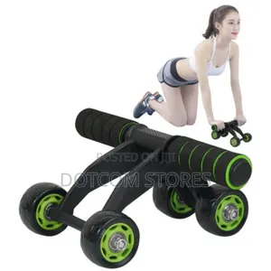 4 Wheel Abdominal Exercise Roller