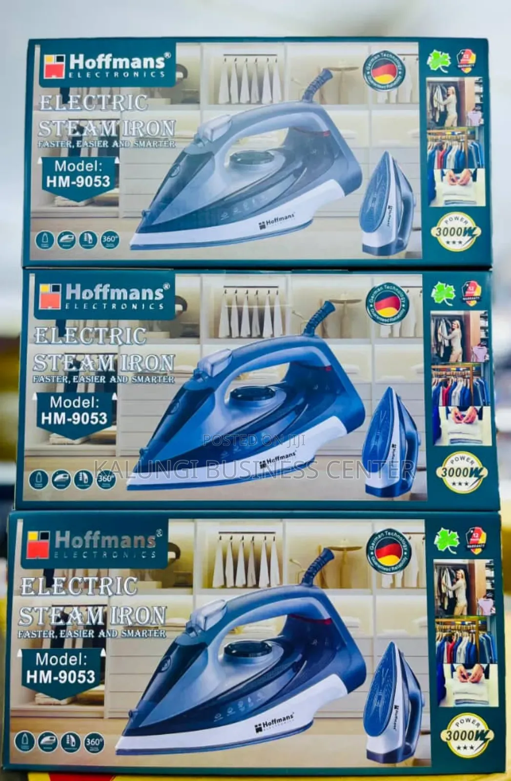 Ceramic Steam Iron Hoffman Steam Iron