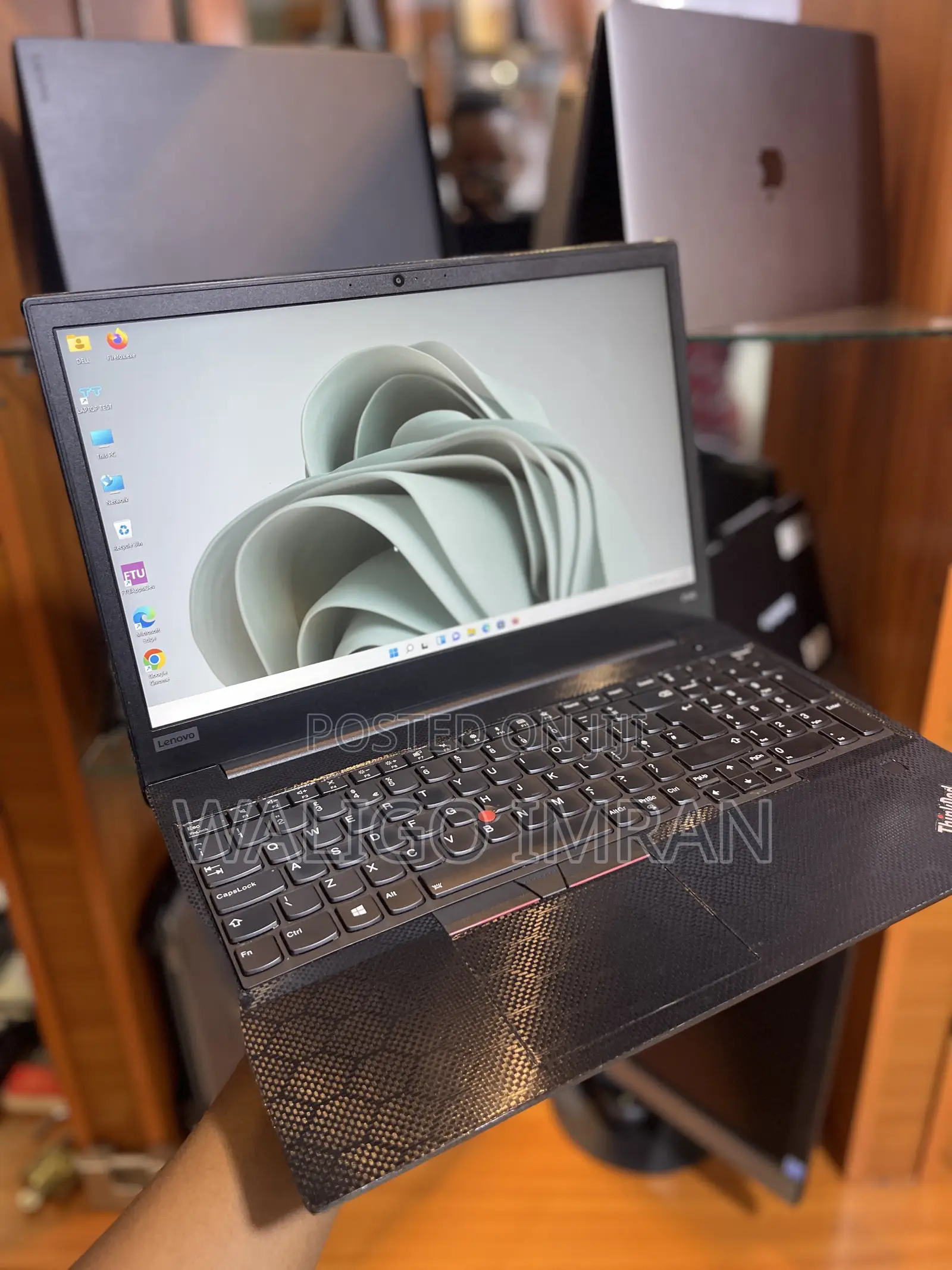 Laptop Lenovo Thinkpad E15 8GB Intel Core I7 HDD+SSD 500GB