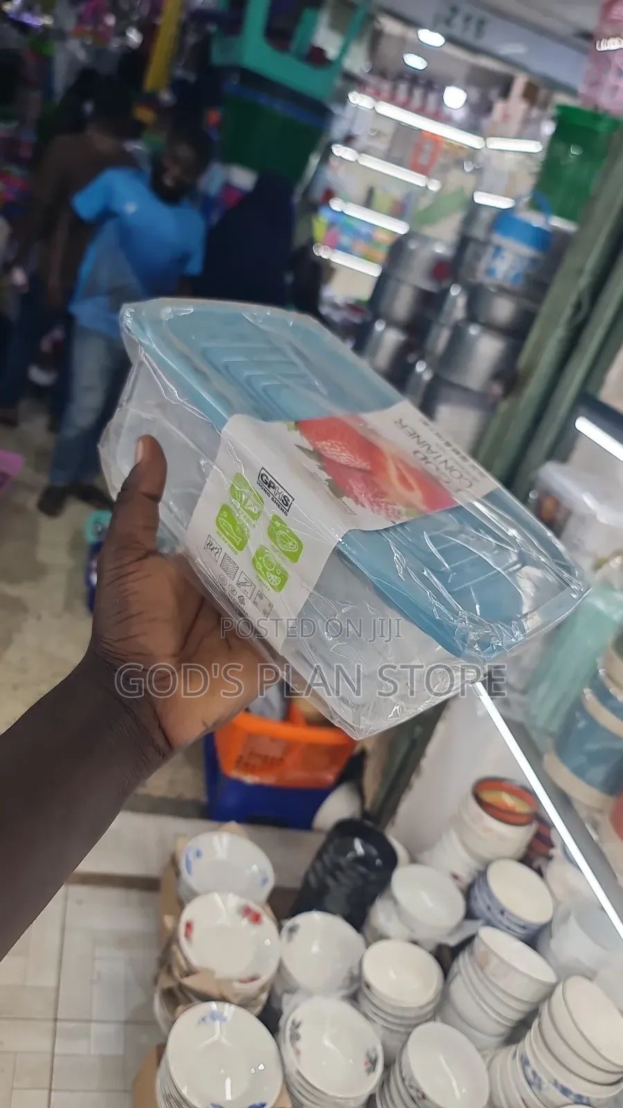 3 in 1 Plastic Food Storage Containers