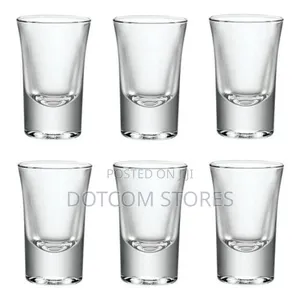 6 Pieces of Heavy Base Shot Glasses