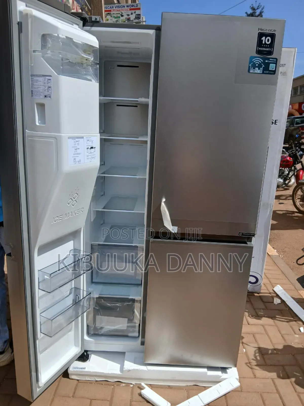 Hisense 720ltr With Ice Cube Dispenser