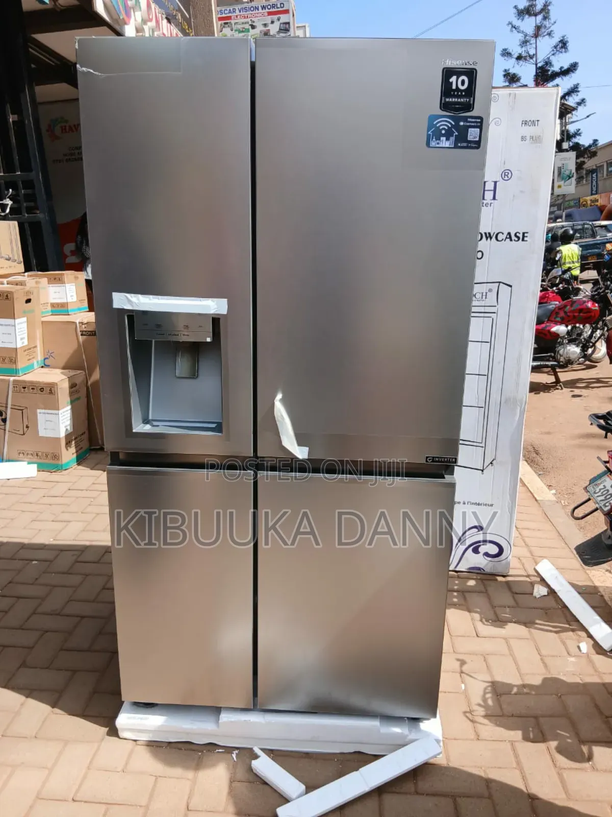 Hisense 720ltr With Ice Cube Dispenser