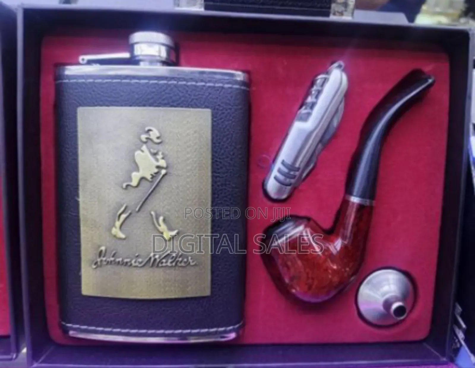 Premium Hip Flask Gift Set With Shot Glasses and Funnel