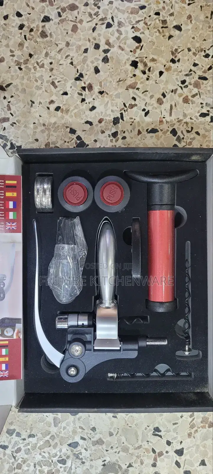 Wine Opener Kit Gift Set