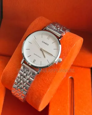 Brand New Boxed Silver Strapped Wrist Time Piece at 20% Discount