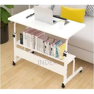 Laptop Table Workstation for Home Office Writing With Storage