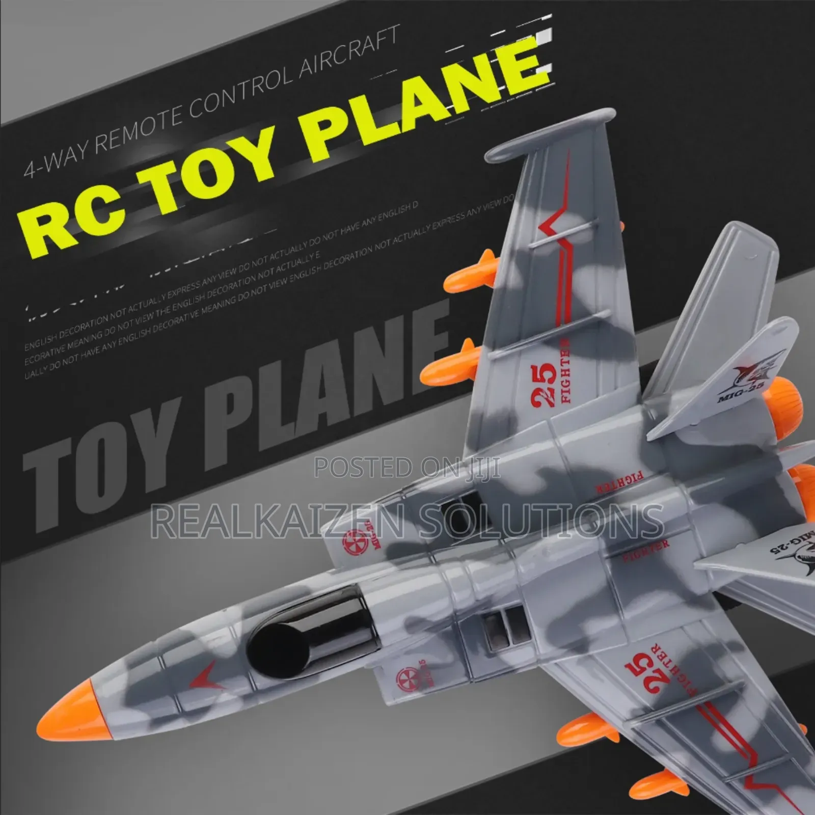 Remote Control Aircraft Toy – High Speed Simulation Jet