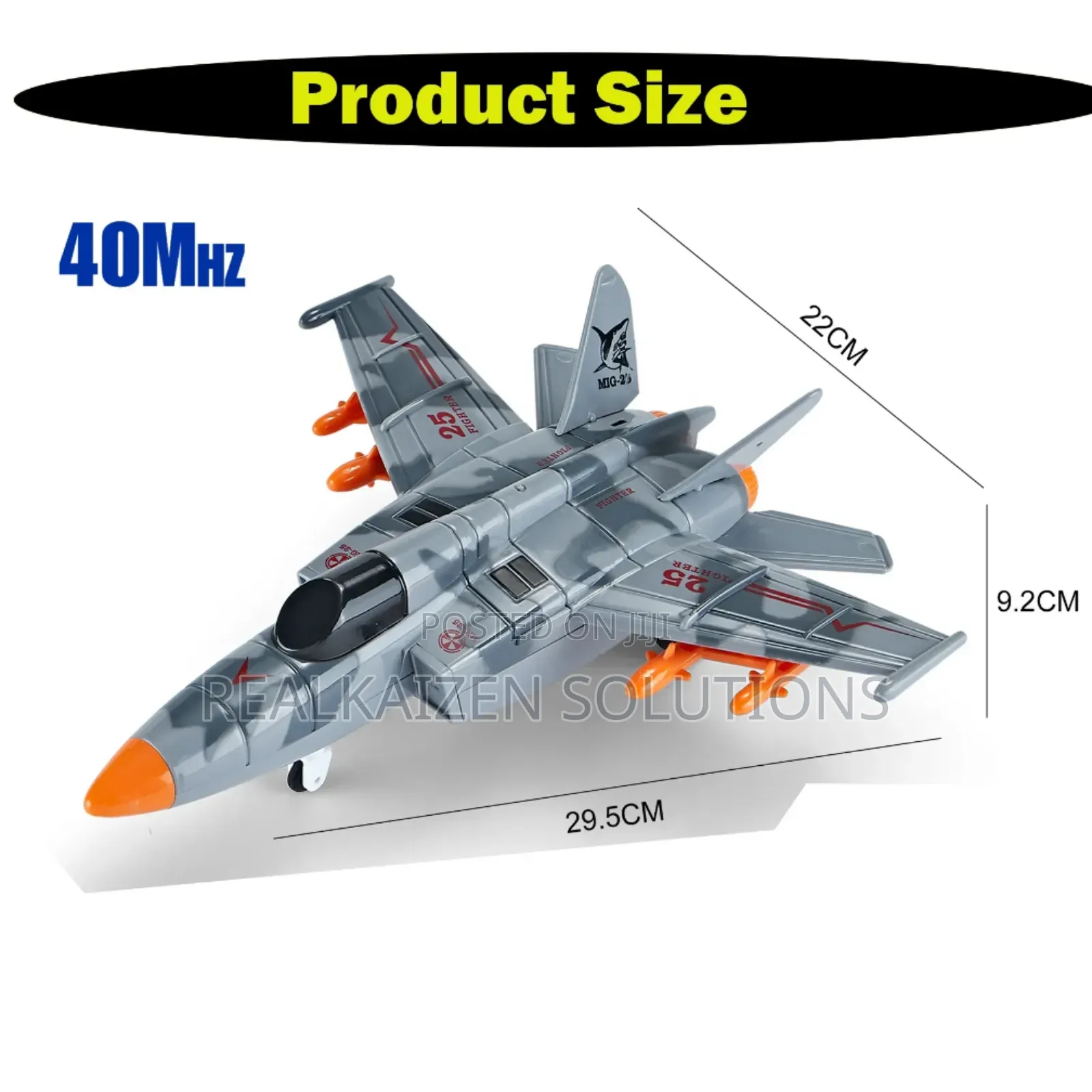 Remote Control Aircraft Toy – High Speed Simulation Jet