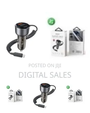 Yesido Y57 50w Cell Phone Super Fast Car Charger - Multicolor