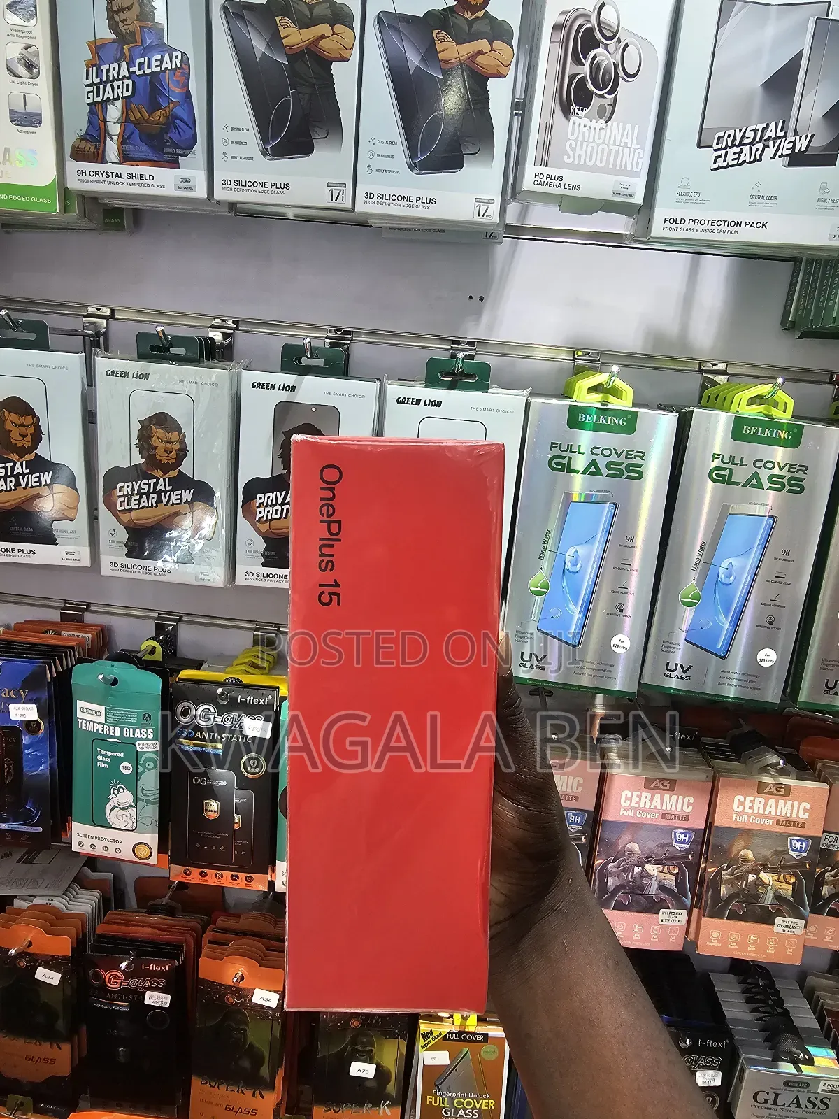 New OnePlus 15 256 GB Black