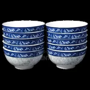 Flower Design Bowls 6pc