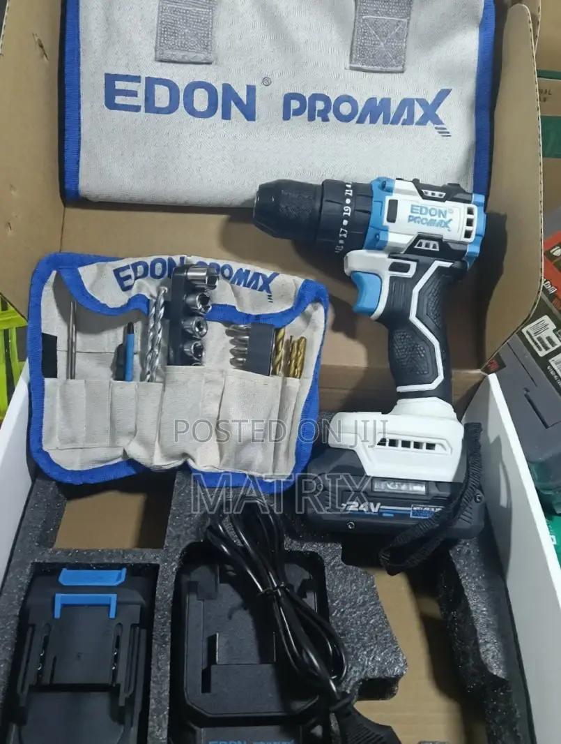 Rechargeable Drill (Cordless) 24v Edon Promax