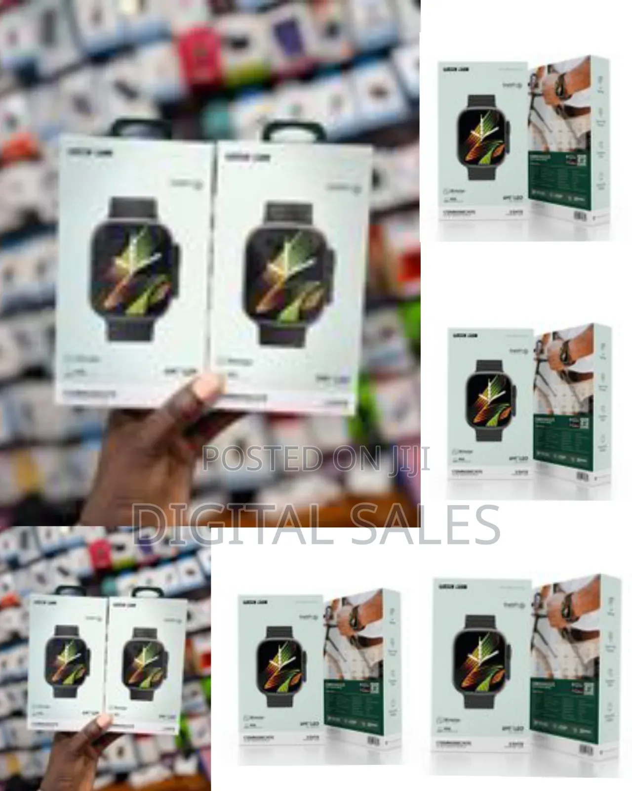 Green Lion Communicate Ultra Smart Watch With 1.85" Amoled Screen
