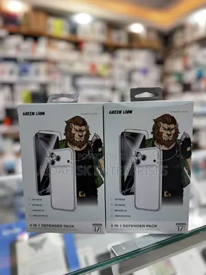 Green Lion 4-in-1 Defender Pack for the iPhone 17 Pro Max.