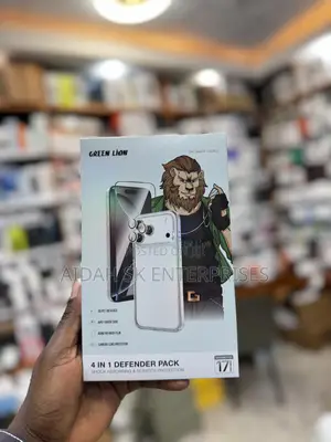 Green Lion 4-in-1 Defender Pack for the iPhone 17 Pro Max.