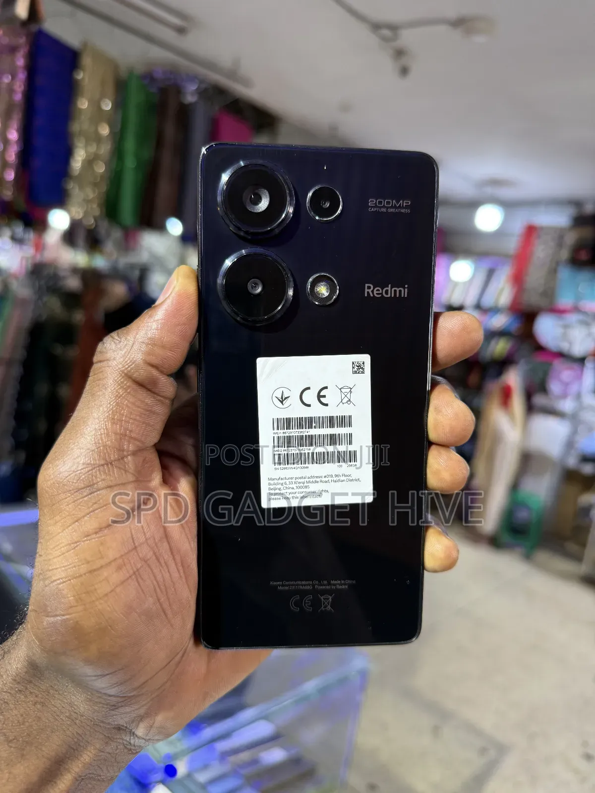 Xiaomi Redmi Note 13 Pro 256 GB Black