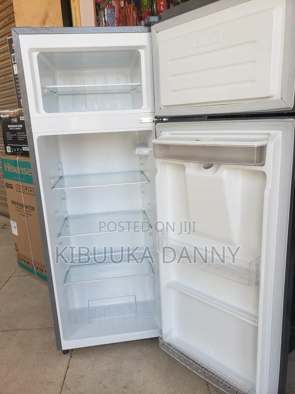 Smarter Hisence Fridge 270litres Double Door