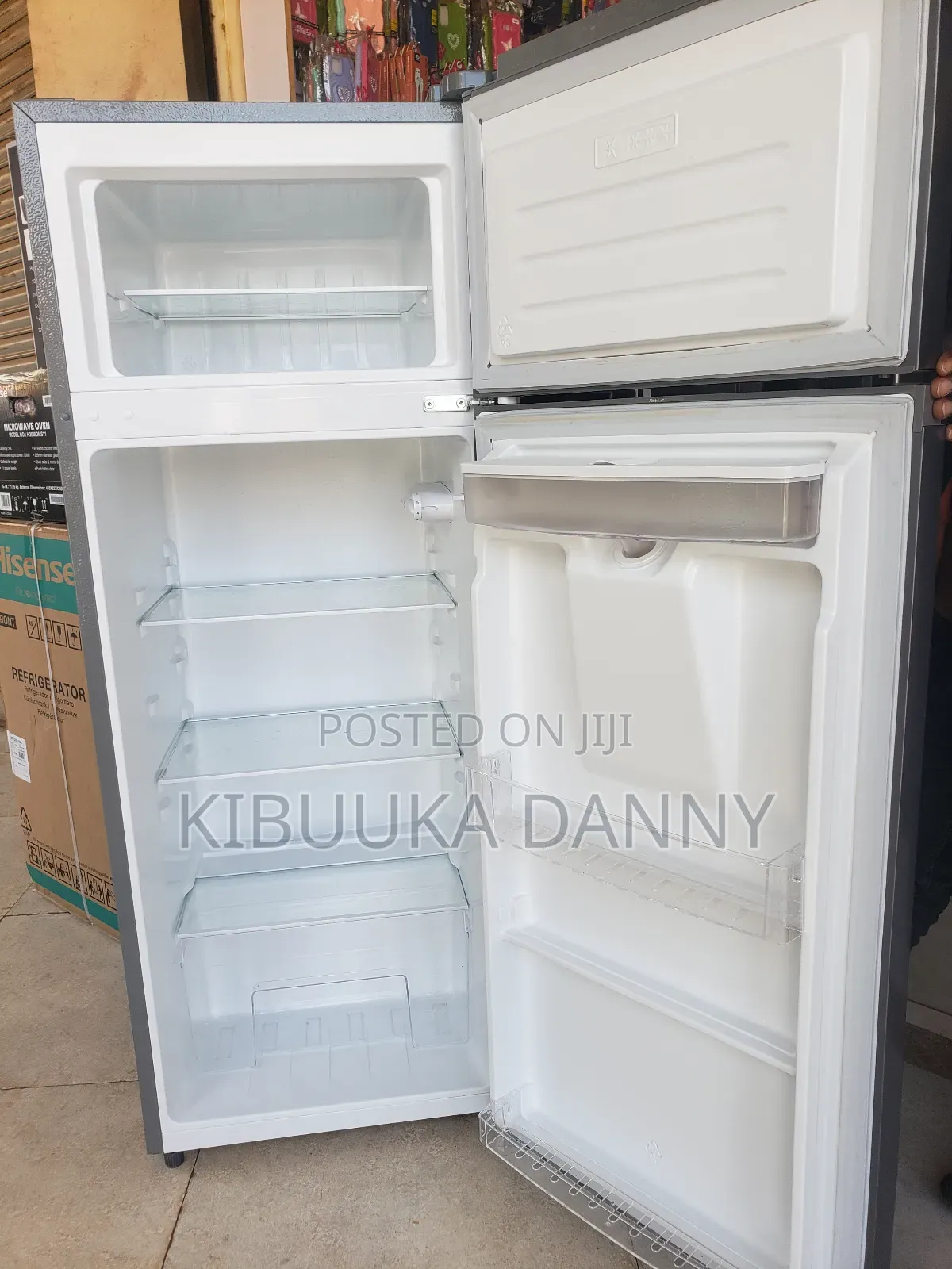 Smarter Hisence Fridge 270litres Double Door