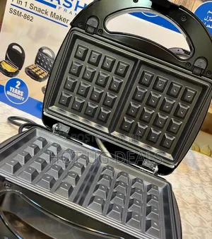 Sonashi 7 In 1 Sandwich Maker For Making Biscuits Waffles