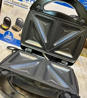 Sonashi 7 In 1 Sandwich Maker For Making Biscuits Waffles