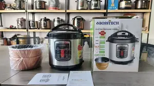 A Bosstech 6.5l Electric Pressure Cooker (Model Bt-S6616).