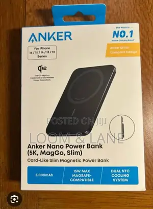 Anker Ultra Slim Magnetic Power Bank 30w 