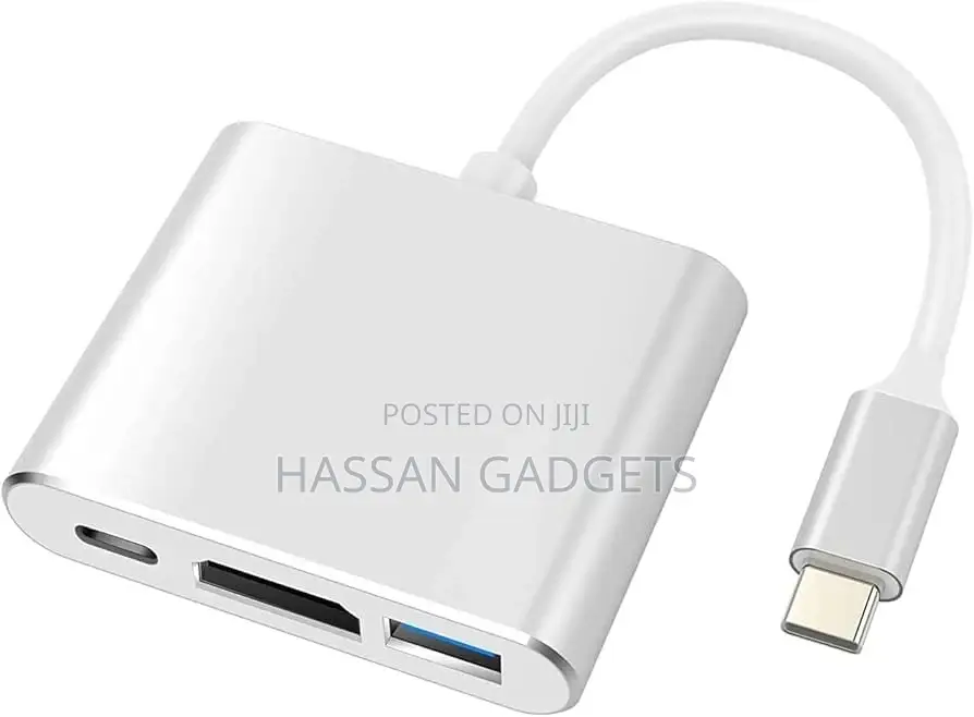 3 in 1 Usb -C to Hdmi Adapter Type C