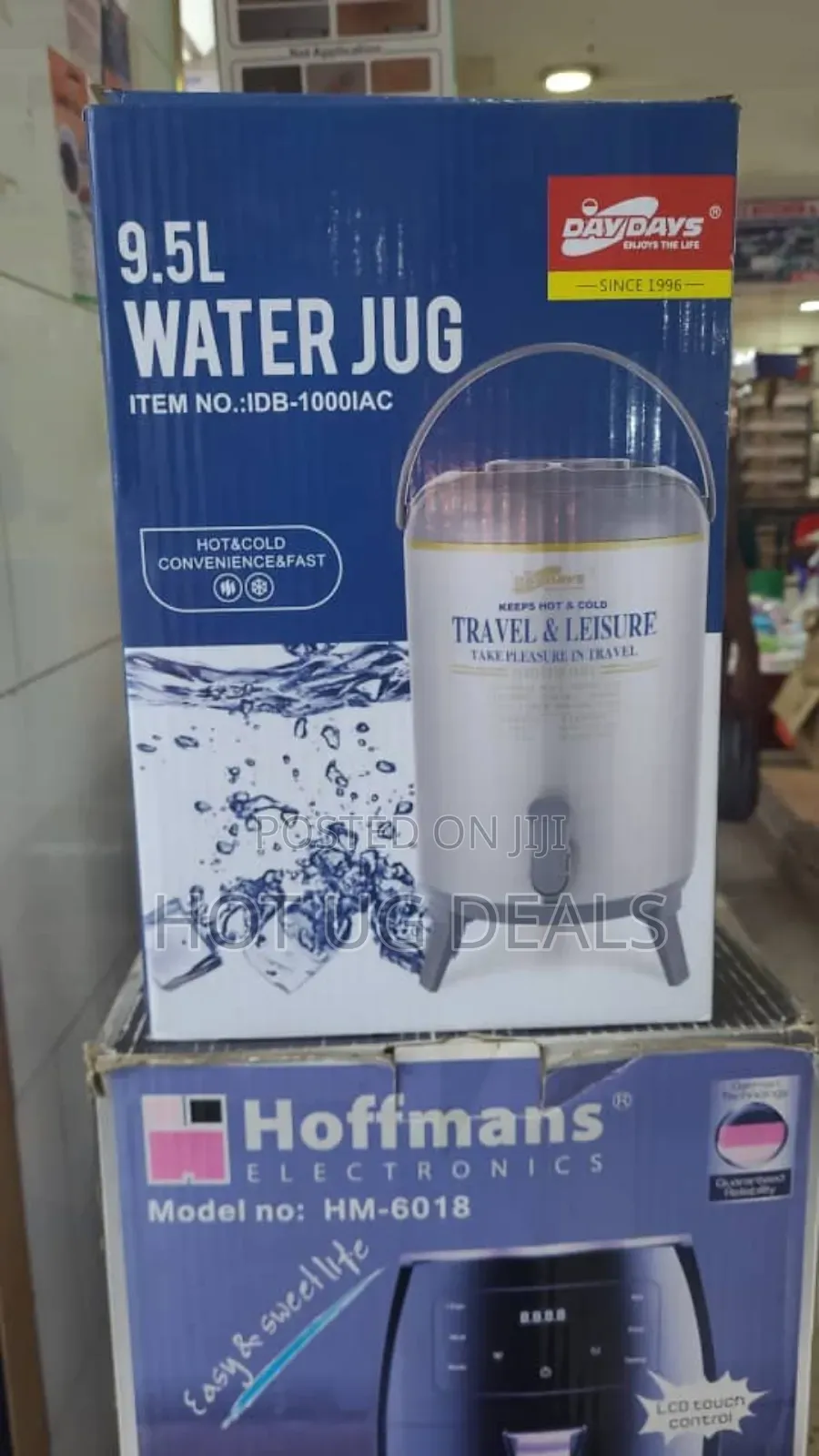 Daydays 9.5 Litres Water Tea Hot & Cold Thermos Flask -multi-colours