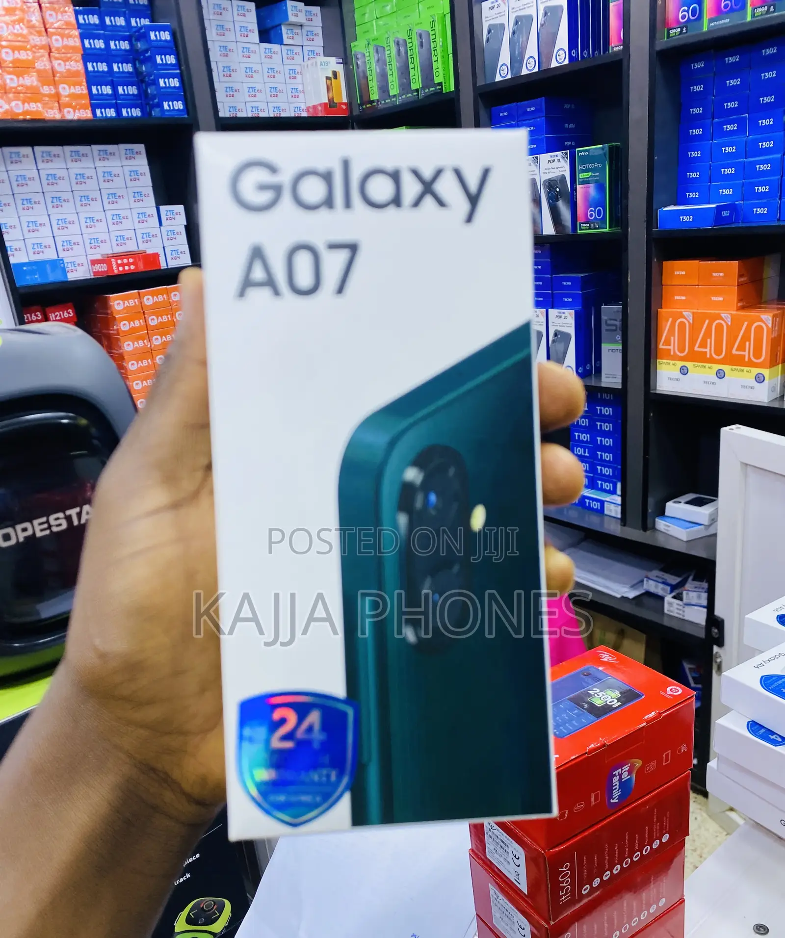 New Samsung Galaxy A07 128 GB Black
