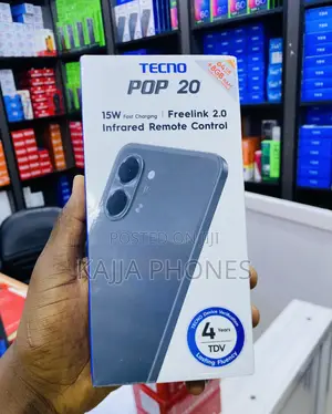 New Tecno Pop 20 128 GB Black